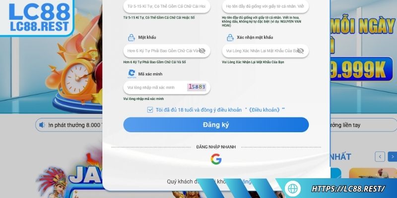 Lưu ý cần biết khi áp dụng cách đăng ký LC88 chi tiết để tránh sai sót