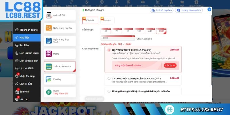 Chọn thời điểm giao dịch