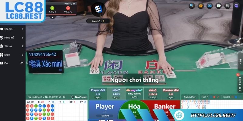 Đội ngũ Dealer tại sảnh Casino khá chuyên nghiệp