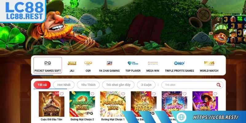 Hướng dẫn chơi LC88 tại sảnh slots